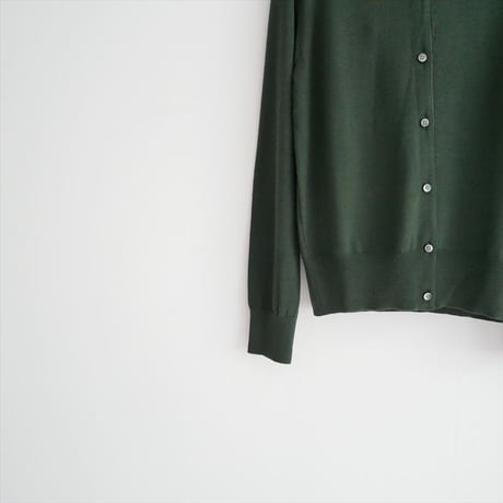 未使用 L'Appartement / EX.FINEWOOL CREWNECK CARDIGAN / 24080560717030 2602-0131