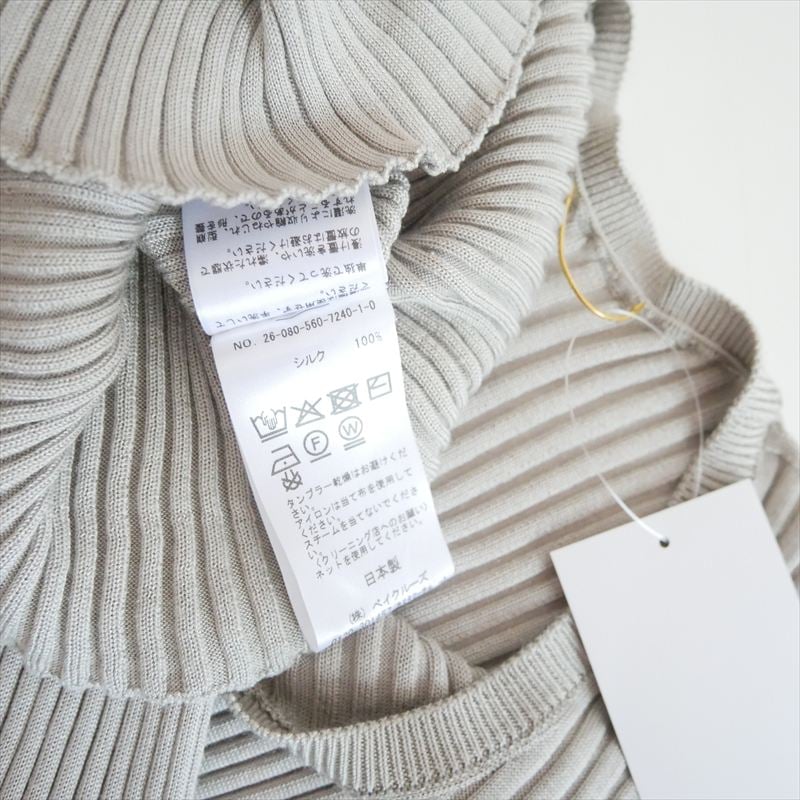 2026SS今季 L'Appartement SILK RIB KNIT 2608056072