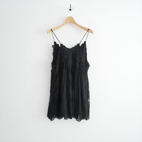 2025AW・人気完売品 IENA アンティークチュールバテンキャミ 25051900105130 2609-0448