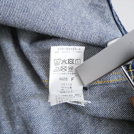 2025AW SALON adam et rope / USAコットンデニムオーバーシャツ / SHH35290 2603-0530