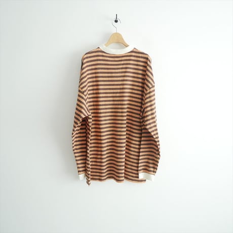 2025AW 6(ROKU)BEAUTY&YOUTH / コットン ボーダー ラガー / 8612-2-410461 2603-0991