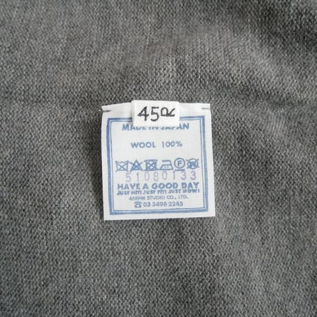 2025AW・人気完売色 未使用 45R / フロートのMベスト / 51080133 2603-0670