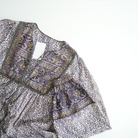 2025SS・人気完売品 L'Appartement Indian Cotton Blouse 25050570003610 2608-0036