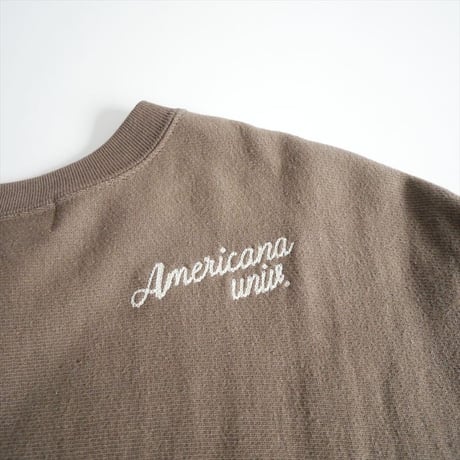 人気完売品 L'Appartement別注 AMERICANA HALF SLEEVE SWEAT 25070570005910 2610-0341