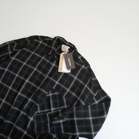 2025SS・人気完売品 未使用 L'Appartement別注 REMI RELIEF CHECK 2 WAY SHIRT 25050570003110 2608-0949
