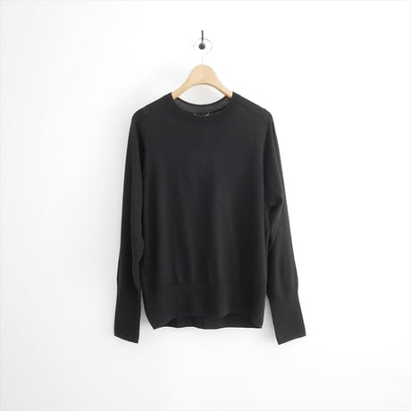 2025AW・人気完売品 L'Appartement Wool Silk Cashmere Crewneck Knit 25080560718030 2609-0612
