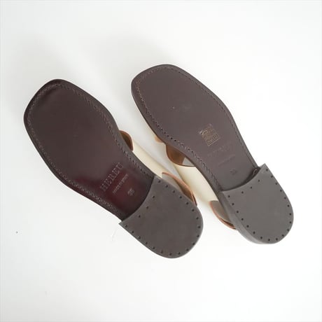 2025SS TOMORROWLAND購入品 HEREU Llano レザーサンダル 27015201001 2607-0874