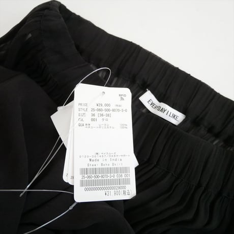 2025・人気完売品 未使用 DEUXIEME CLASSE Sheer Boho スカート 25060500707030 2606-0316
