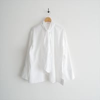 2025AW  IENA LA BOUCLE コットンフロンタブルボウタイブラウス 25051914102040 2605-2131