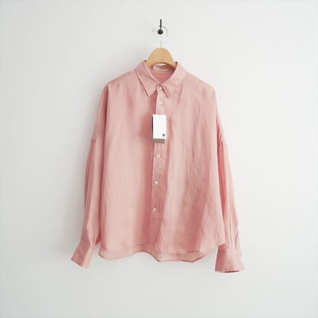 2026SS今季 未使用 Plage Linen mix ニュアンスシャツ 26050922900020 2607-0293