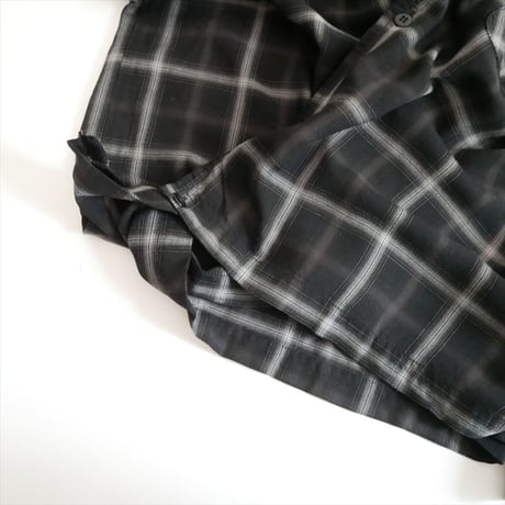 2025SS・人気完売品 未使用 L'Appartement別注 REMI RELIEF CHECK 2 WAY SHIRT 25050570003110 2608-0949