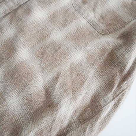 2025AW DEUXIEME CLASSE WASHED フランネル シャツ 25050500402030 2610-0946