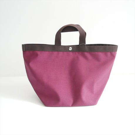 継続販売品 Herve Chapelier 725C(コーデュラ舟型トートL) オベルジーヌ×モカ 2607-1384