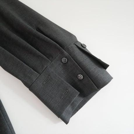 未使用 deres Mariela double layered shirt jacket DER24AW-SH-001 2609-2030