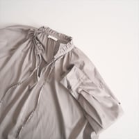 Ballsey / TOMORROWLAND / ハイカウントサテン ネックフリルブラウス / 11010401131 / 2506-1225