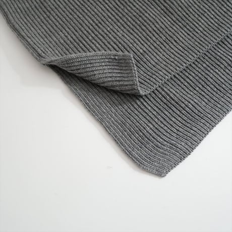 2025AW BATONER SOLID WOOL RIB HALF ZIPニット BN-25FL-035 2609-0295