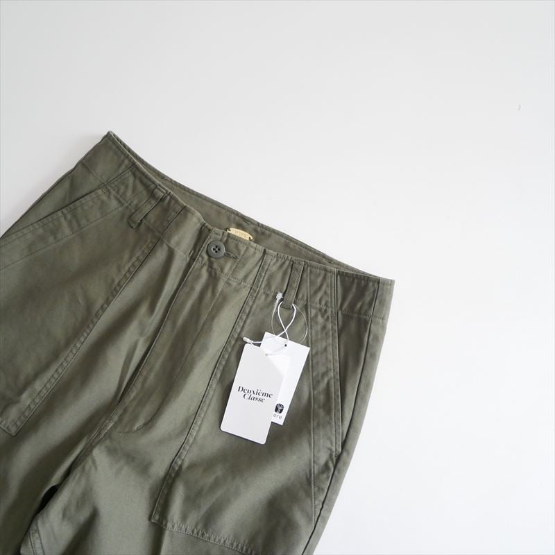 未使用 DEUXIEME CLASSE Baker military パンツ 22030500