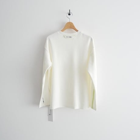 2025AW 未使用 MARECHAL TERRE / ロゴテープ ロングスリーブ Tシャツ / ZMT256CT616 2603-0126
