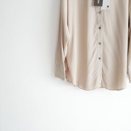 2026AW今季・人気完売品 未使用 Lisiere L'Appartement Cupro Rayon 2way Shirts 26050560510030 2610-0753