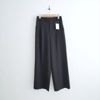 2025AW 未使用 La Totalite サテンストレートパンツ 25030140857040 2608-2078