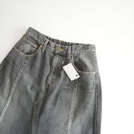 2025AW・人気完売品 journal standard luxe 13OZデニム スウィッチスカート（BLK） 25060440221040 2610-0048