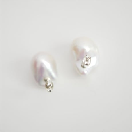 2025 SAMH by LILAS オイスターパールピアス SV(両耳) 25114204728070 2609-0574
