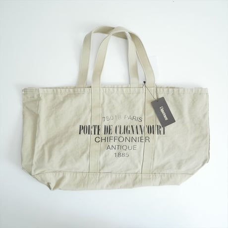 2026SS今季・人気完売品 未使用 L'Appartement別注 J.J.MERCER TOTE BAG（L） 26092570003510 2607-0642