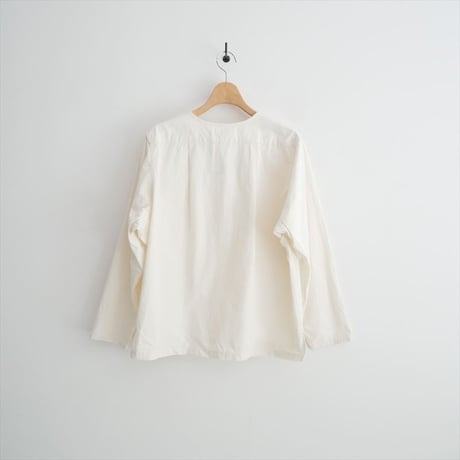 atelier naruse cotton henry neck shirt na-t02065 2606-0287