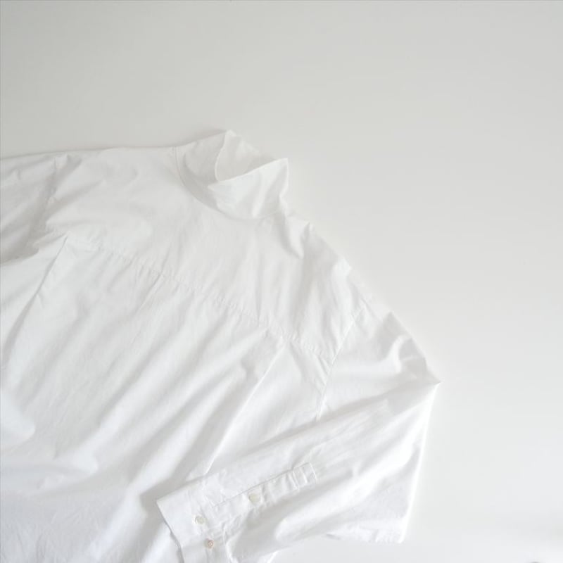 digne turtle shirt タートルシャツ　ホワイト　美品 2025AW digne turtle shirt DIG25AW-SH-002 2606-1