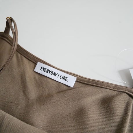 2025AW・人気完売品 DEUXIEME CLASSE Cu/R Camisole ドレス 25040500807030 2607-1084