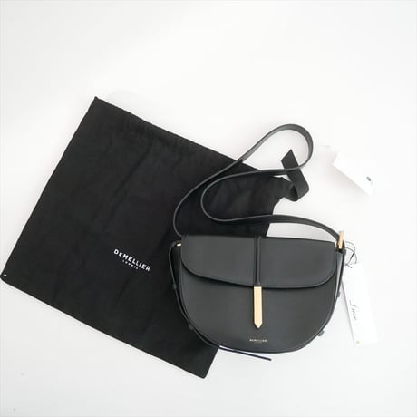 未使用 Liesse購入品 DEMELLIER TOKYO SADDLE ショルダーバッグ A0142PBG604 2609-0861