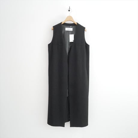 継続販売品 SOEJU ウールライクロングジレ S-00-JK-005 2608-1571