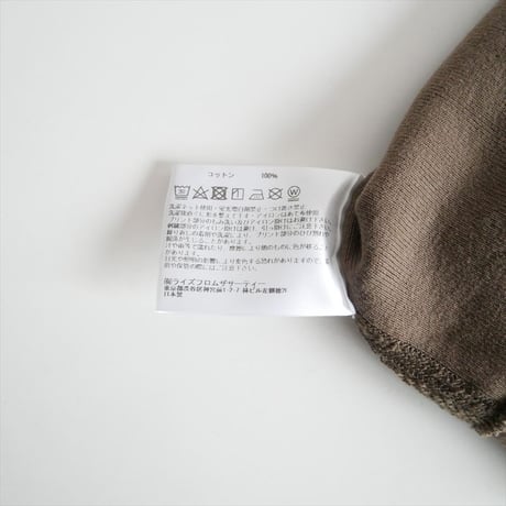 人気完売品 L'Appartement別注 AMERICANA HALF SLEEVE SWEAT 25070570005910 2610-0341