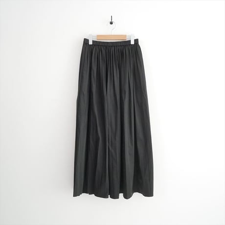 2025AW ENFOLD SQUARE-PLEATS SKIRT 300IA431-0261 2607-1046
