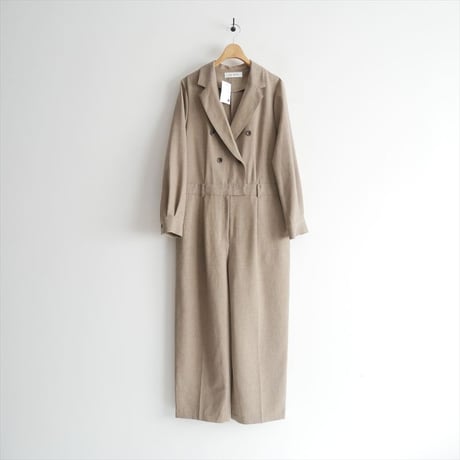 人気完売品 THE PAUSE テーラーカラージャンプスーツ WGZ1042109A0002 2610-0418