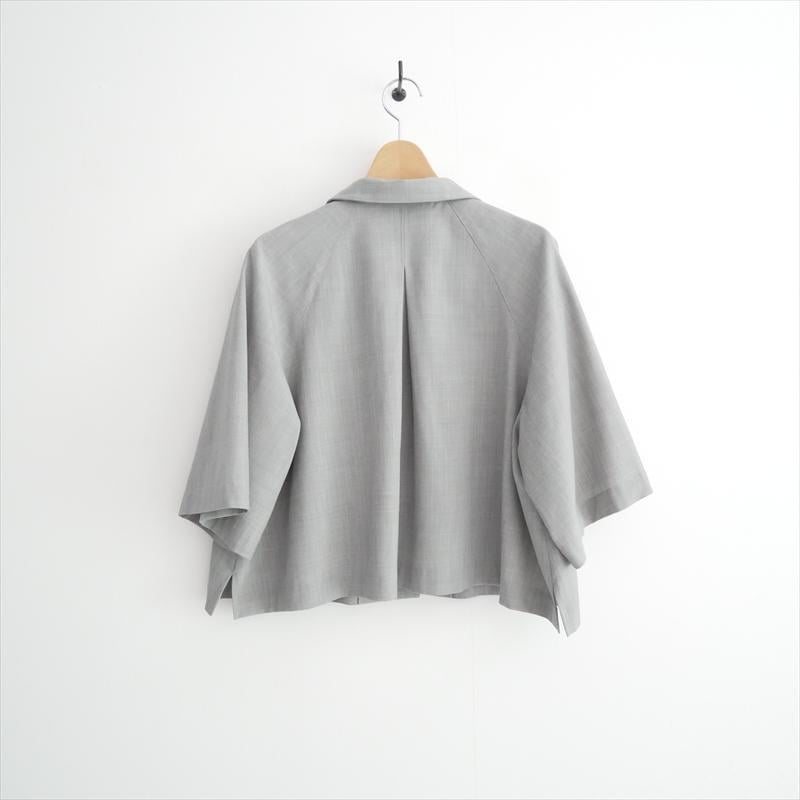 人気完売品 LOHEN OPEN COLLAR CROPPED SHIRT LH24SS-SH