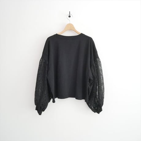 MUSE de Deuxieme Classe別注 H REMAKE LACE BALOON Tシャツ 24070521006730 2607-0864