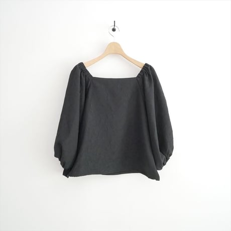 2025AW 未使用 エディター東原妙子さんコラボ Demi-Luxe BEAMS 2WAY ジャカード ブラウス 64-11-1218 2605-0675
