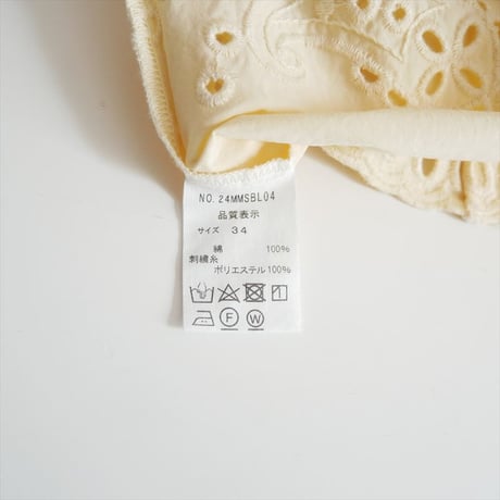 THE SHINZONE PAISLEY OPEN COLLAR SHIRT 24MMSBL04 2607-1207
