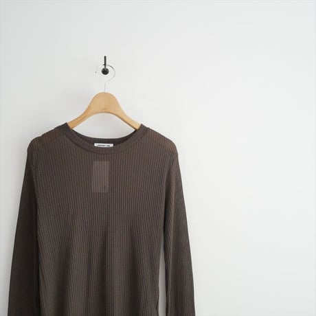 2025AW・人気完売品 DEUXIEME CLASSE / TOTAN Sheer Tシャツ / 25070500805030 2603-0021