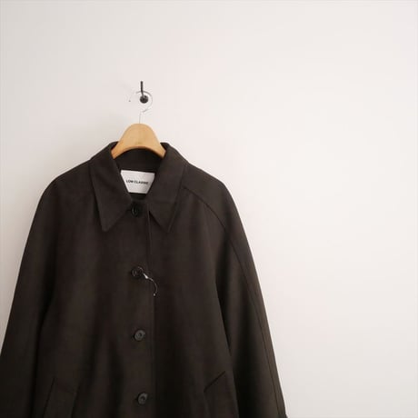 2025AW JOURNAL STANDARD購入品 LOW CLASSIC SUEDE HALF COAT 25020410000140 2605-0216
