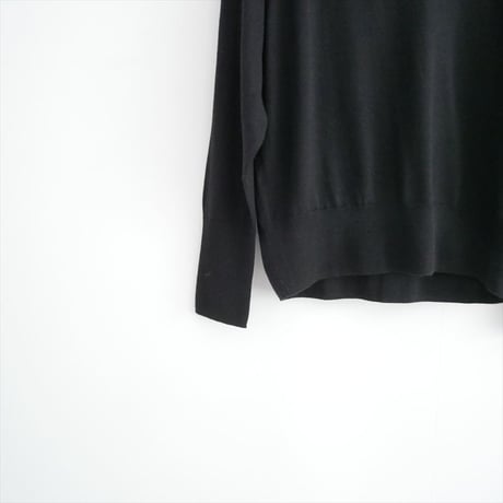 2025AW・人気完売品 L'Appartement Wool Silk Cashmere Crewneck Knit 25080560718030 2609-0612