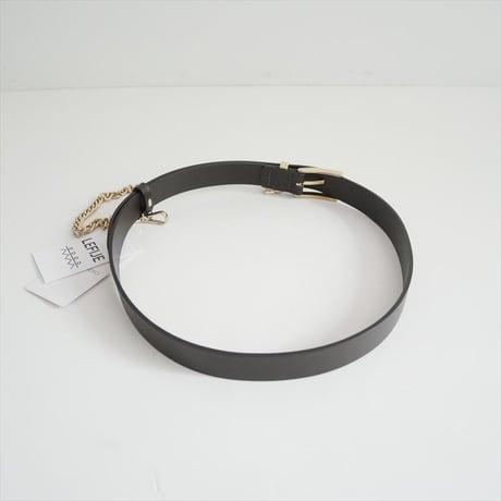 2026SS今季・人気完売品 AP STUDIO別注 LEFIJE 2way chain leather belt 26099587000210 2607-0197