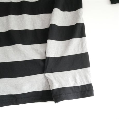 2025AW・人気完売品 FRAMeWORK別注 ONIT OVERSIZE ボーダーラガーシャツ 25070230004230 2608-0095