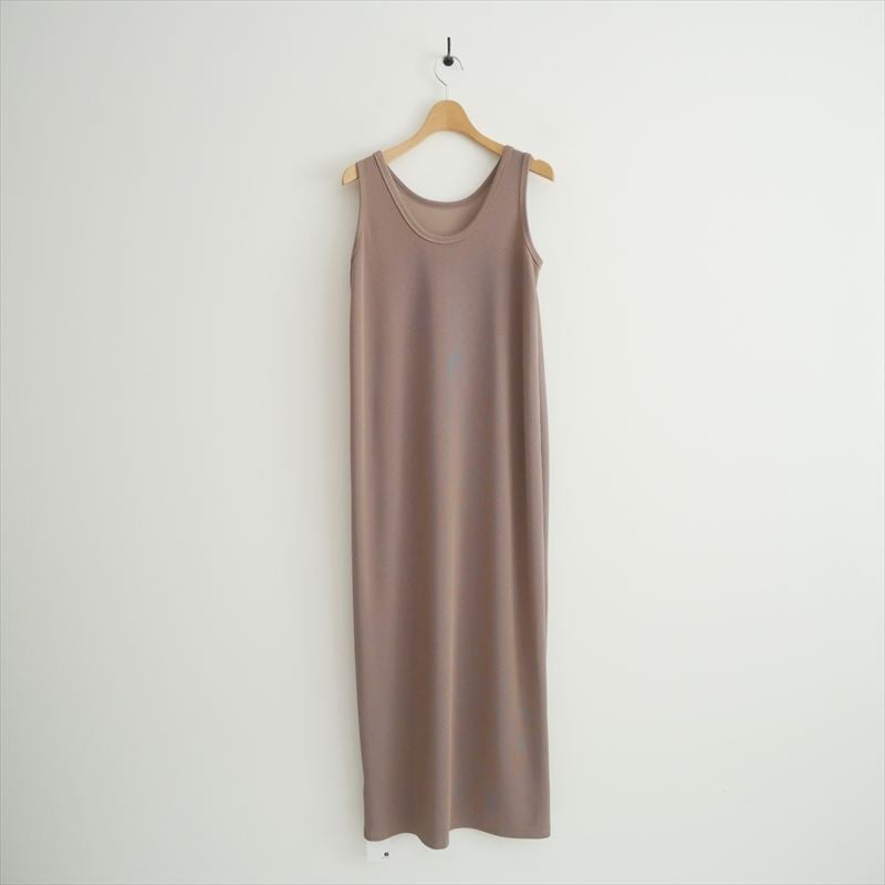 継続販売品 Plage リブタンクワンピース 25040922109020 2607-0865