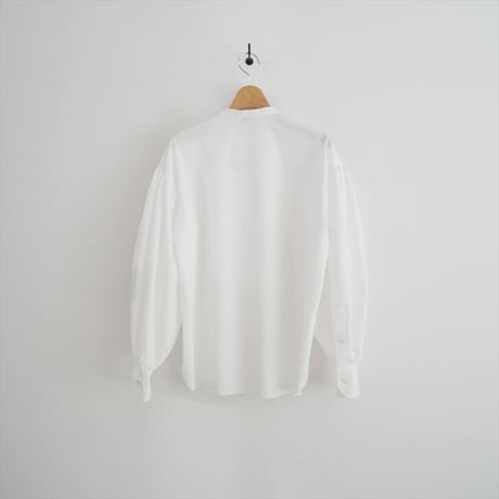 人気完売品 HYKE T/C BALLOON SLEEVE BLOUSE 15228 2608-0066