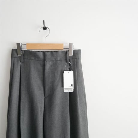 2025AW 未使用 MUSE de Deuxieme Classe / WOOL TUCK パンツ / 25030520405030 2603-0723