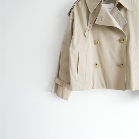 2026 MACKINTOSH EYEMOUTH ダブルブレストショートトレンチコート L261HI1215FLOC 2609-0175