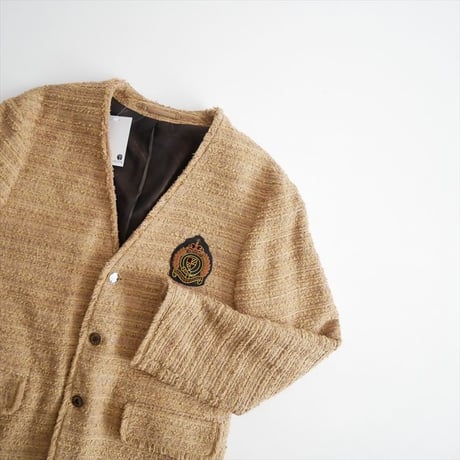 継続販売品 CABaN別注 MAISON et VOYAGE ファンシーツイード カラーレスジャケット 24075407002 2610-2071