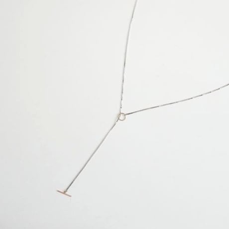 人気完売品 SAMH by LILAS SAMHデチャッタブルTバーネックレス 25110204619070 2609-0189
